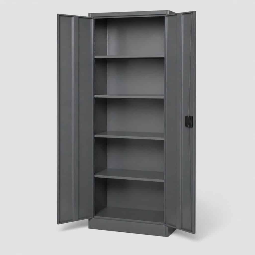 Armoire haute de bureau à portes battantes