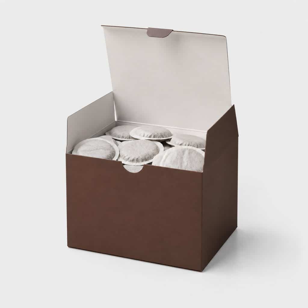 Boîte de 50 dosettes de café souples