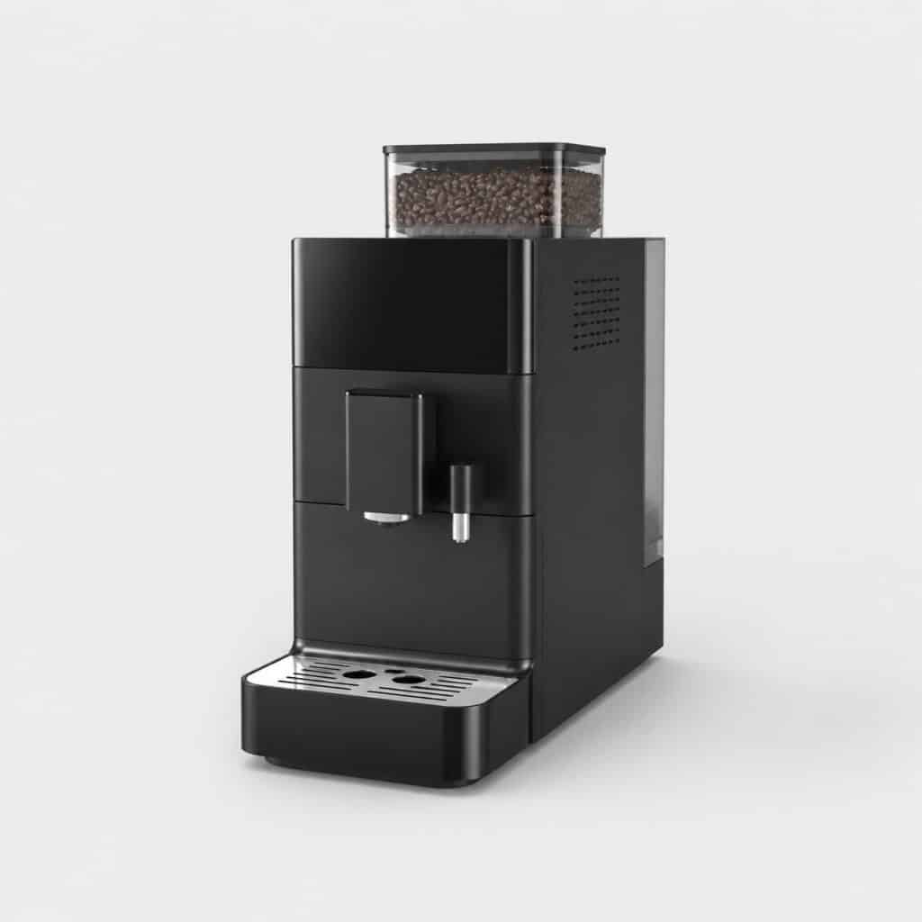 Cafetière à grains compacte pour petite équipe