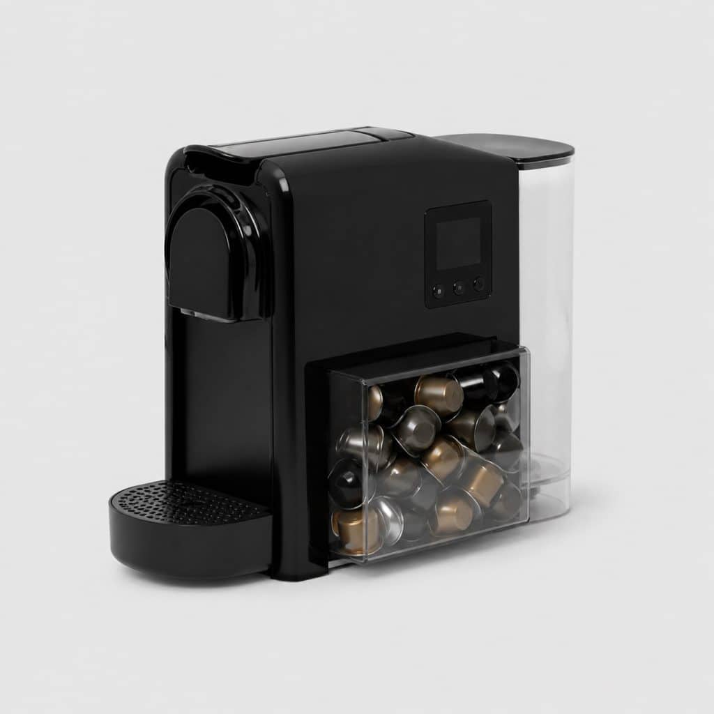 Machine à capsules grande capacité pour bureau