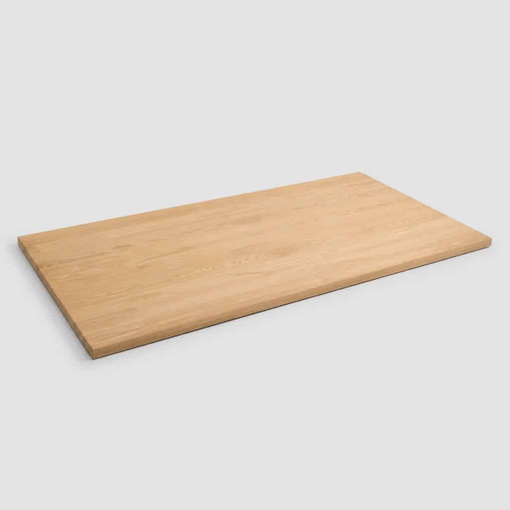 Plateau de table seul en bois clair, 160 x 80 cm