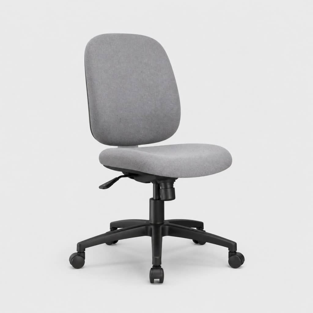 Siège de bureau opérateur, gris